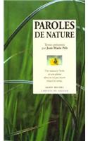 Paroles de Nature