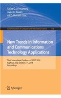 New Trends in Information and Communications Technology Applications