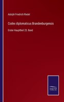 Codex diplomaticus Brandenburgensis: Erster Haupttheil 23. Band