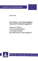 Die Feldes- Und Foerderabgabe Nach Dem Bundesberggesetz