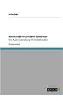 Rationalität verschiedener Lebewesen