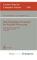 Job Scheduling Strategies for Parallel Processing