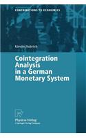 Cointegration Analysis in a German Monetary System