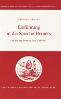 Einfuhrung in Die Sprache Homers