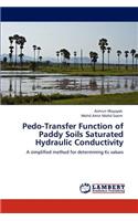 Pedo-Transfer Function of Paddy Soils Saturated Hydraulic Conductivity: (English)