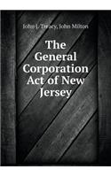 The General Corporation Act of New Jersey