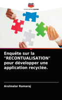 Enquête sur la "RECONTUALISATION" pour développer une application recyclée.