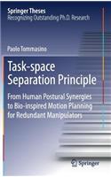 Task-Space Separation Principle: From Human Postural Synergies to Bio-Inspired Motion Planning for Redundant Manipulators