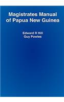 Magistrates Manual of Papua New Guinea