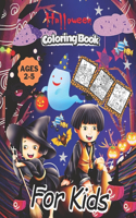 Halloween Coloring Book for Kids Ages 2-5