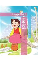 Heidi: Large Print