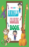 Animals coloring book for kids