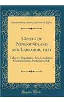 Census of Newfoundland and Labrador, 1911