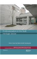Professionalism in the Built Heritage Sector