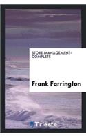 Store Management-Complete