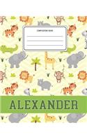 Composition Book Alexander