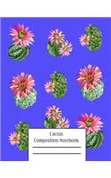 Cactus Composition Notebook