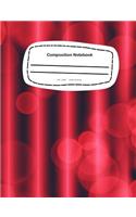 Composition Notebook: 7.44 x 9.69, 18.90 x 24.61cm School Notebook Journal