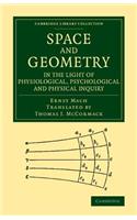 Space and Geometry in the Light of Physiological, Psychological and Physical Inquiry