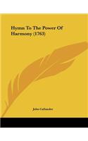 Hymn To The Power Of Harmony (1763)