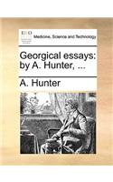 Georgical Essays