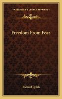 Freedom From Fear