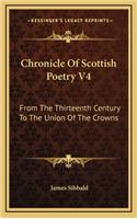 Chronicle of Scottish Poetry V4