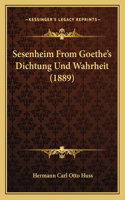 Sesenheim From Goethe's Dichtung Und Wahrheit (1889)