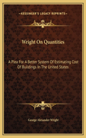 Wright On Quantities
