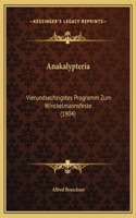 Anakalypteria