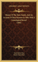 History Of The More Family, And An Account Of Their Reunion In 1890, With A Genealogical Record (1893)