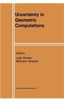 Uncertainty in Geometric Computations
