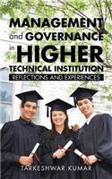 Management and Governance in Higher Technical Institution
