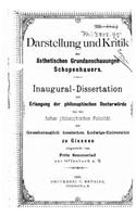 Darstellung und kritik der ästhetischen grundanschauungen Schopenhauers
