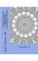 Grant's adult mandala coloring book vol 3