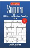 Suguru - 250 Easy to Medium Puzzles 9x9