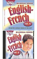 Bilingual Songs, English-French, Volume 4 -- Book & CD