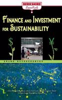 Finance and Investment for Sustainability