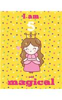 unicorn journal i am 5 and magical