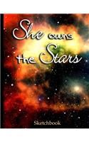 She Owns the Stars Sketchbook