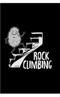 Rock climbing: 6x9 Climbing - dotgrid - dot grid paper - notebook - notes