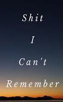 Shit I Can't Remember