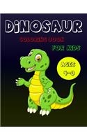 Dinosaur Coloring Book for Kids Ages 4-8