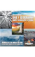 Sixth Grade Daily Geography: Simple Geography Lessons