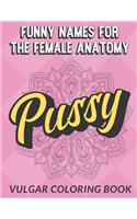 Funny Names For The Female Anatomy Vulgar Coloring Book: Silly Adult Slang and Swear Words Color Book that Focuses on Womens Most Precious Private Parts