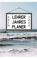 Lehrer Jahres Planer 2019 2020: A5 Lehrerplaner BLANKO Geschenkidee für Lehrer - Abschiedsgeschenk Grundschule - Klassengeschenk - Dankeschön - Geschenk-Buch zum Schulabschluss