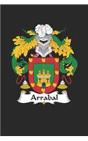 Arrabal: Arrabal Coat of Arms and Family Crest Notebook Journal (6 x 9 - 100 pages)