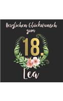 Herzlichen Glückwunsch zum 18. Lea