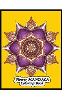 Flower Mandala Coloring Book