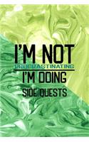 I'm Not Procrastinating I'm Doing Side quests